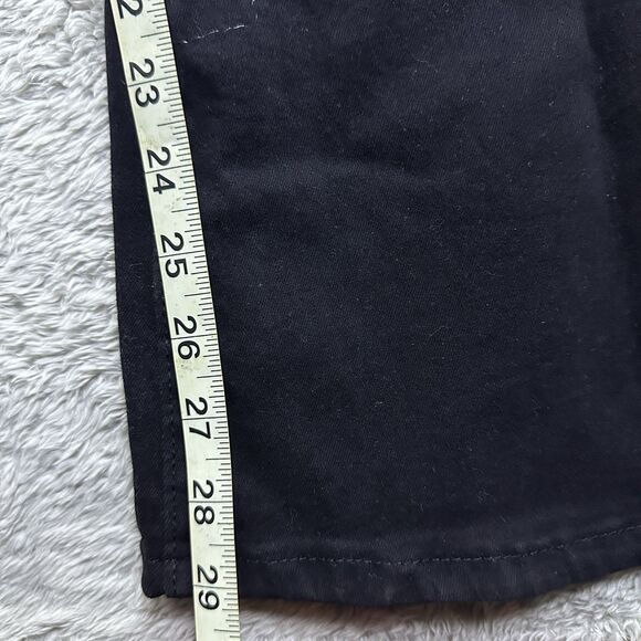 Vintage Pants 70s Bell Bottom Jeans Black Size L Flare Everdesign Retro - Picture 4 of 14